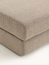 Voys Bazalı Köşe Koltuk Sütlü Kahve Şönil