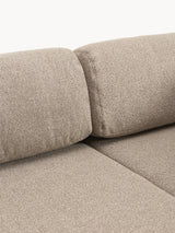 Voys Bazalı Köşe Koltuk Sütlü Kahve Şönil