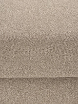 Voys Bazalı Köşe Koltuk Sütlü Kahve Şönil