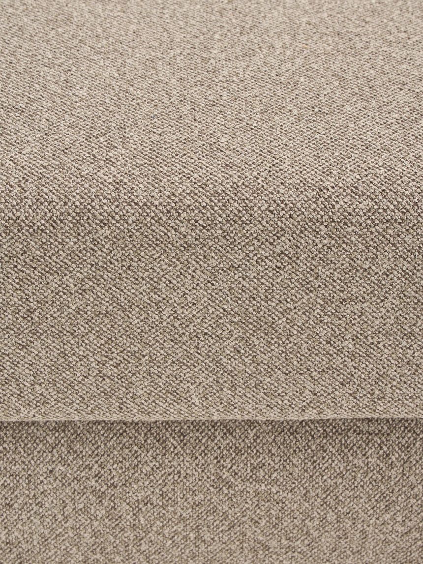 Voys Bazalı Köşe Koltuk Sütlü Kahve Şönil