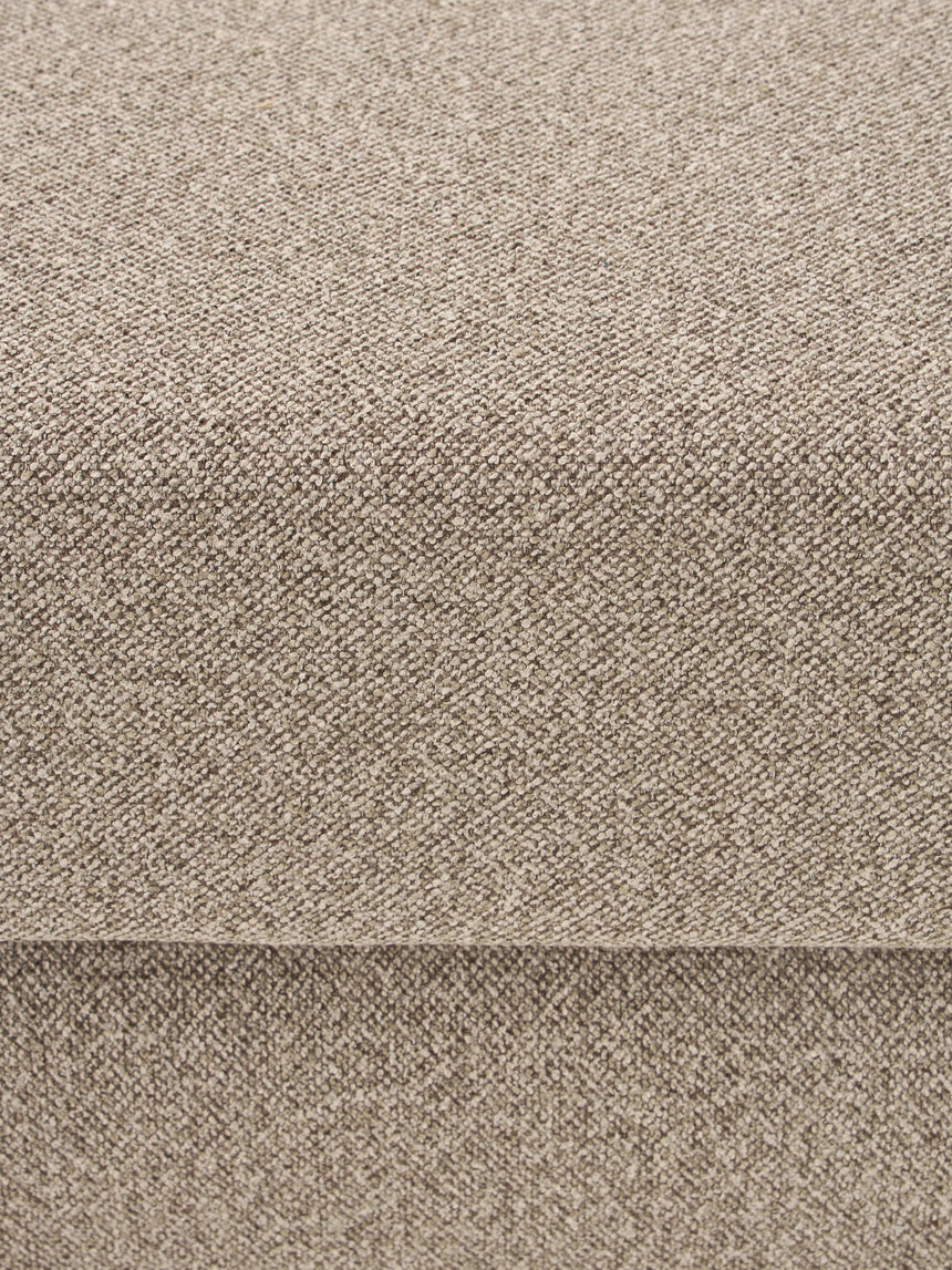 Voys Bazalı Köşe Koltuk Sütlü Kahve Şönil