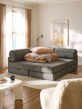 Voys Bazalı Köşe Koltuk Yeşil Şönil