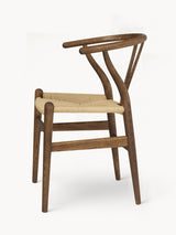 Wishbone Hasır İşlemeli Ahşap Sandalye Ceviz