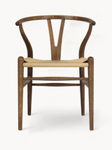 Wishbone Hasır İşlemeli Ahşap Sandalye Ceviz