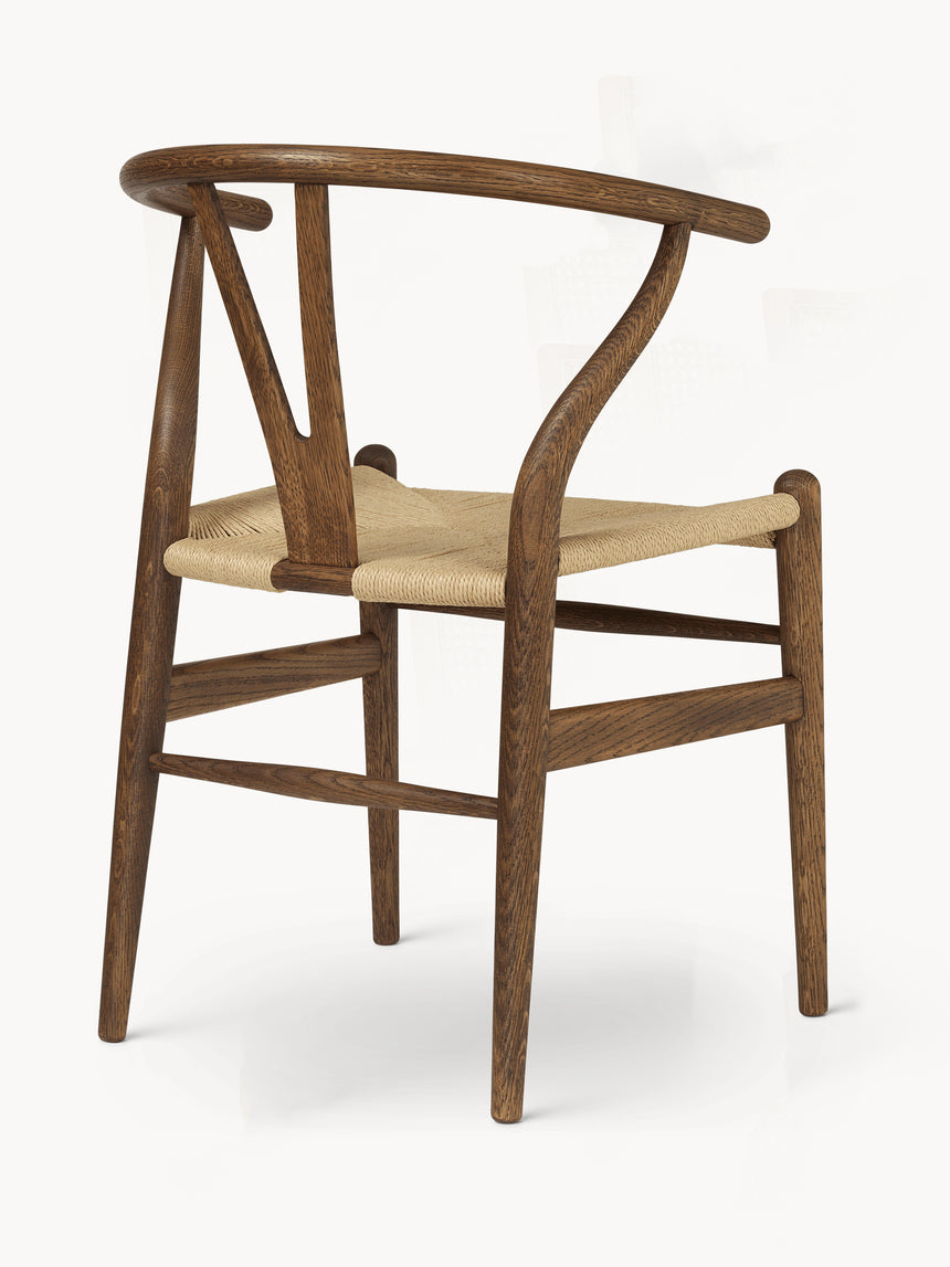 Wishbone Hasır İşlemeli Ahşap Sandalye Ceviz