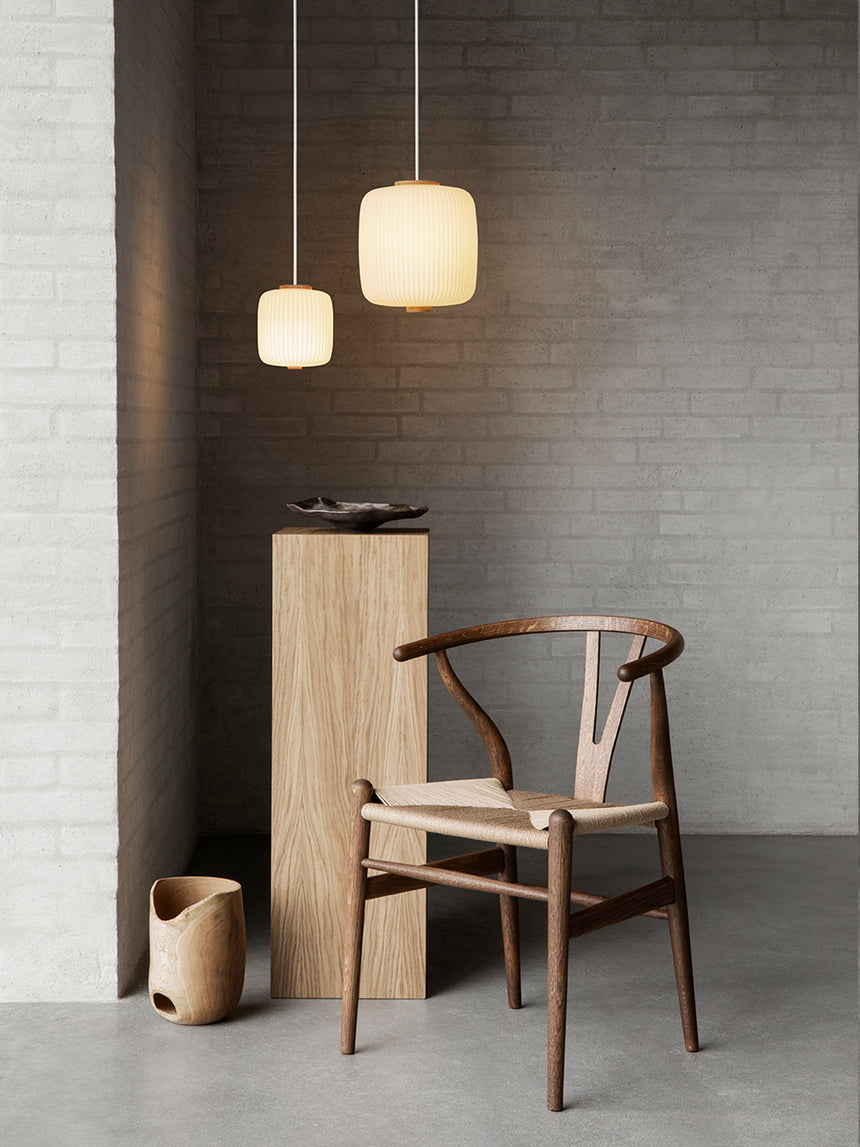 Wishbone Hasır İşlemeli Ahşap Sandalye Ceviz