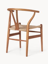 Wishbone Hasır İşlemeli Ahşap Sandalye Meşe