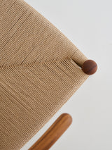 Wishbone Hasır İşlemeli Ahşap Sandalye Meşe