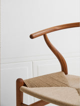 Wishbone Hasır İşlemeli Ahşap Sandalye Meşe