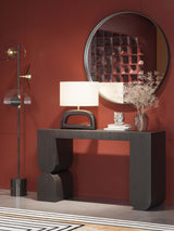 Wiston Ahşap Dresuar Siyah