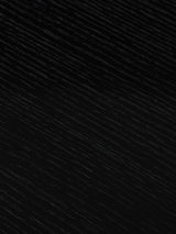 Yay Oval Ahşap Yemek Masası Siyah