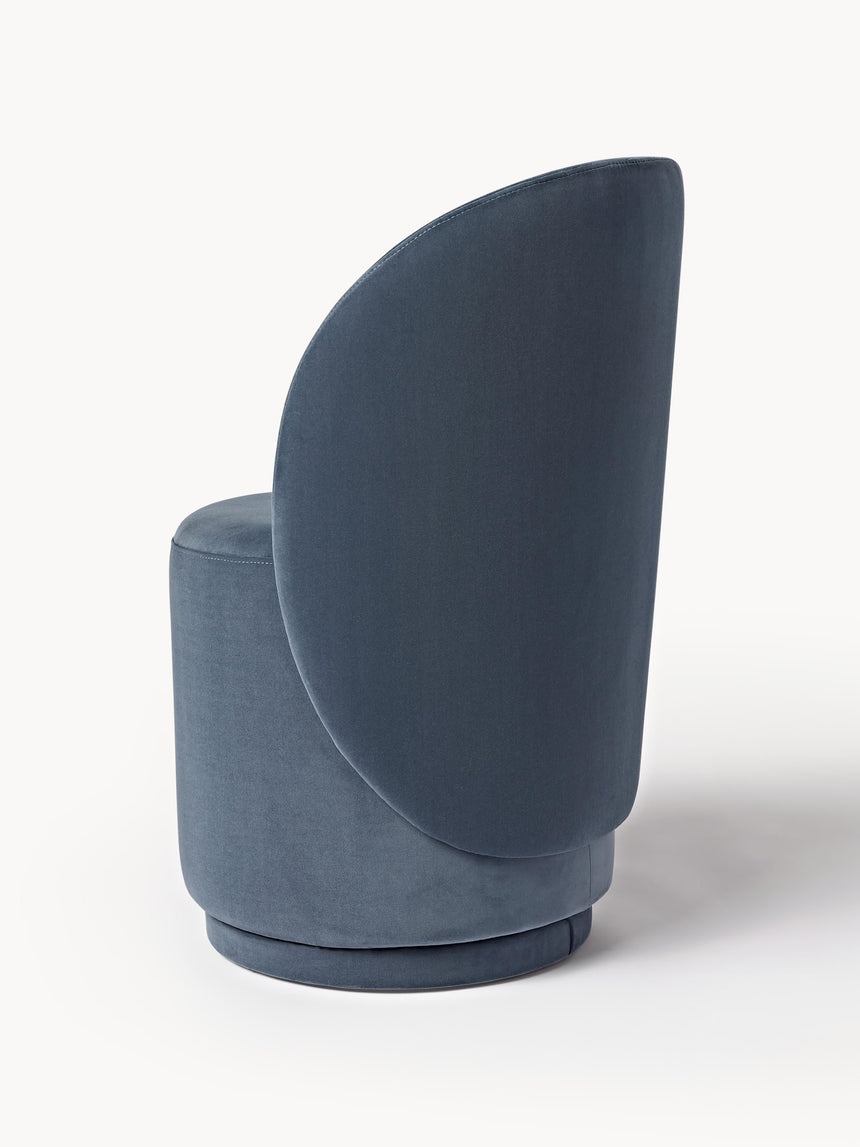 Zafira Kumaş Sandalye Gri Mavi